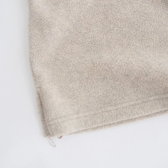 Vintage Point  Zero Tan Fleece Button Up Sweater Size Small - Picture 8 of 14